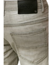 graue Jeansshorts von INDICODE