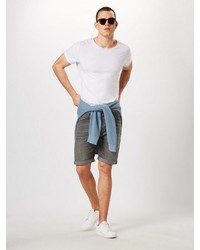 graue Jeansshorts von Lee