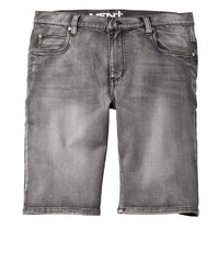 graue Jeansshorts von MEN PLUS BY HAPPY SIZE