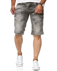 graue Jeansshorts von Redbridge