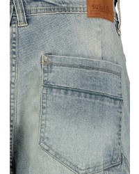 graue Jeansshorts von Sublevel