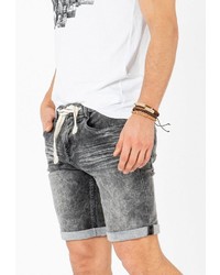 graue Jeansshorts von Sublevel