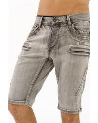 graue Jeansshorts von TRUEPRODIGY