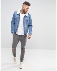 graue Jogginghose von Asos