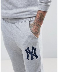 graue Jogginghose von Majestic