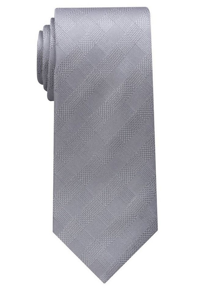 graue Krawatte mit Schottenmuster von Eterna, €29 | OTTO | Lookastic
