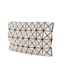 graue Leder Clutch von Bao Bao Issey Miyake