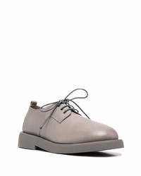 graue Leder Derby Schuhe von Marsèll