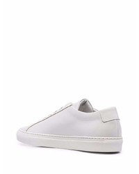 graue Leder niedrige Sneakers von Common Projects