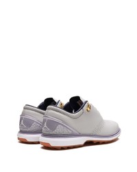 graue Leder niedrige Sneakers von Jordan