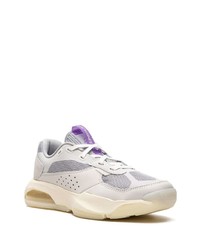 graue Leder niedrige Sneakers von Jordan