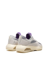 graue Leder niedrige Sneakers von Jordan