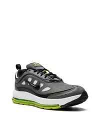 graue Leder niedrige Sneakers von Nike