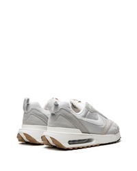 graue Leder niedrige Sneakers von Nike