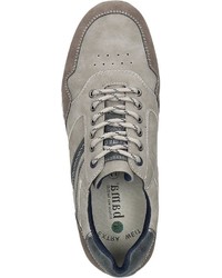 graue Leder niedrige Sneakers von Bama