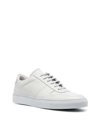 graue Leder niedrige Sneakers von Common Projects