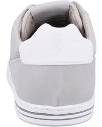 graue Leder niedrige Sneakers von Bjorn Borg