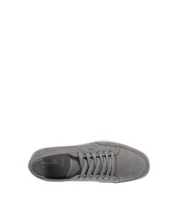 graue Leder niedrige Sneakers von Boxfresh