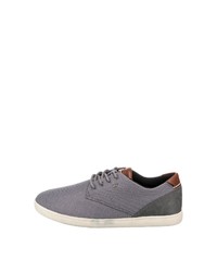 graue Leder niedrige Sneakers von Boxfresh