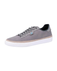 graue Leder niedrige Sneakers von Boxfresh