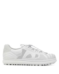 graue Leder niedrige Sneakers von Camper