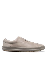 graue Leder niedrige Sneakers von Camper