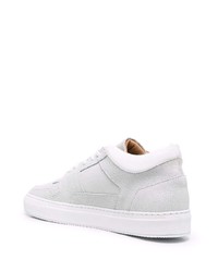 graue Leder niedrige Sneakers von Common Projects