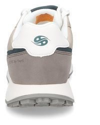 graue Leder niedrige Sneakers von Dockers by Gerli