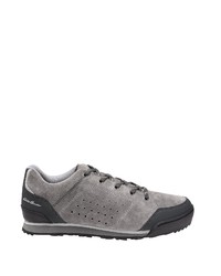 graue Leder niedrige Sneakers von Eddie Bauer