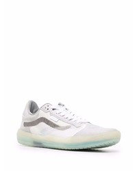 graue Leder niedrige Sneakers von Vans