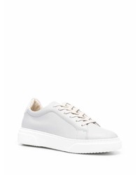 graue Leder niedrige Sneakers von Pantofola D'oro