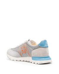 graue Leder niedrige Sneakers von Premiata