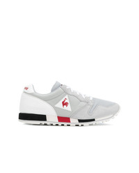 graue Leder niedrige Sneakers von Le Coq Sportif