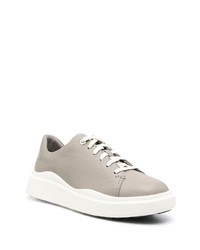 graue Leder niedrige Sneakers von Timberland