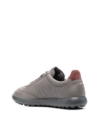 graue Leder niedrige Sneakers von Camper