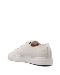 graue Leder niedrige Sneakers von Buttero