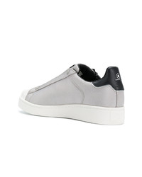 graue Leder niedrige Sneakers von MOA - Master of Arts