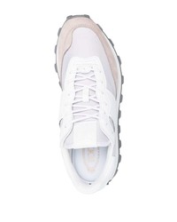 graue Leder niedrige Sneakers von Tod's