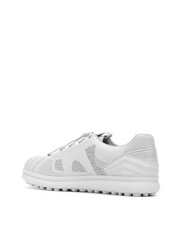 graue Leder niedrige Sneakers von Camper