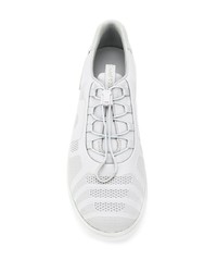 graue Leder niedrige Sneakers von Camper