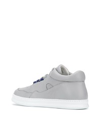 graue Leder niedrige Sneakers von Camper