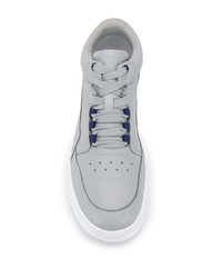 graue Leder niedrige Sneakers von Camper