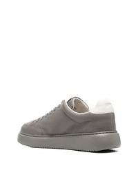 graue Leder niedrige Sneakers von Camper