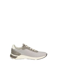 graue Leder niedrige Sneakers von Sioux