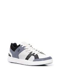 graue Leder niedrige Sneakers von ON Running