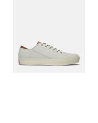 graue Leder niedrige Sneakers von Timberland