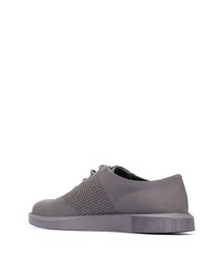 graue Leder niedrige Sneakers von Camper