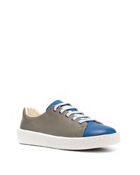 graue Leder niedrige Sneakers von Camper