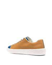 graue Leder niedrige Sneakers von Camper