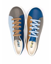 graue Leder niedrige Sneakers von Camper